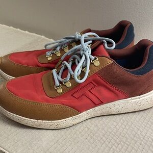 Women’s Tom’s Red and Brown Casual Sneakers